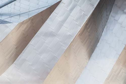 jay pritzker pavilion beige and white surface united states